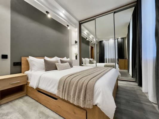 Apartment Cozy 2-bedroom with a fireplace in the city center at 7 Stalevarov Street,  Zaporizhia: photo, prices, reviews