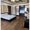 Two-room suite with artistic murals 1