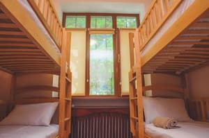 Hotels . Hotel Bed in Mixed Dormitory quadruple room . 