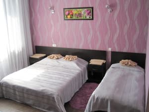 Готелі . Готель Стандарт тримісний покращений з кухнею. 