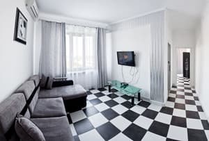 Отели . Гостиница Апартаменты 4-местный с видом на море. 