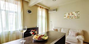 Отели . Гостиница Апартаменты трехместный с 1 спальней. 