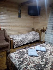 Отели . Гостиница Люкс трехместный в коттедже. 