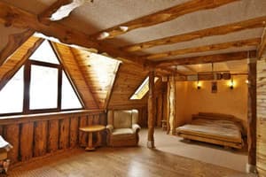 Отели . Гостиница Люкс двухместный мансарда. 