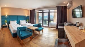 F&B SPA RESORT. Room De luxe Quadruple Two-room BURSHTYN 