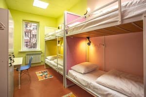 P2b hostel & bar. Номер Место в общем 4-местном номере 