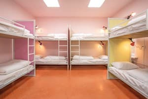 Hotels . Hotel Bed in Mixed Dormitory 8-bed room . 