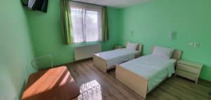 Hotels . Hotel Superior Double with separate beds and a stove. 
