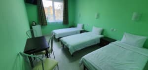 Luxor Inn & Suites. Номер Стандарт трехместный с раздельными кроватями