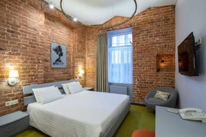 Four Rooms City. Номер Стандарт двухместный с 1 кроватью и видом во двор