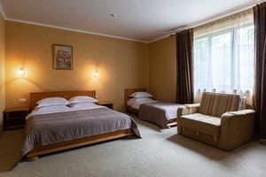 Bukovel Hotel. Номер Стандарт трехместный 