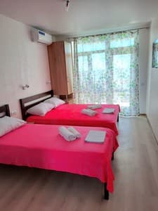 Отели . Гостиница Апартаменты трехместный с видом на море. 