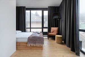 Baza Smart Hotel. Номер Делюкс двухместный 202 / 302 / 402