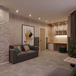 Отели . Гостиница Делюкс 4-местный №10. 