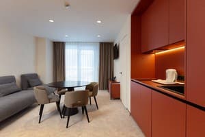 Хвоя. Номер Апартаменты 4-местный APARTMENT TYPE 2 (корпус 2)