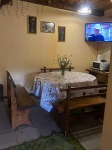 Pod goroy. Room Cottage 8-places  with fireplace