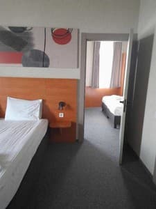 Arta. Room Suite Double family with a balcony