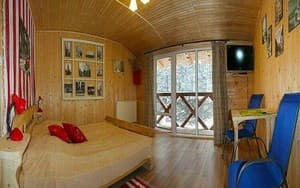 Отели . Гостиница Апартаменты 4-местный Романтика. 