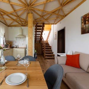 Отели . Гостиница Шале 6-местный Скандинивия. 