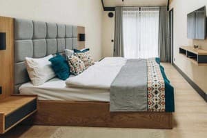 Отели . Гостиница Коттедж двухместный (2+2). № 2;3;6; одна спальня. 