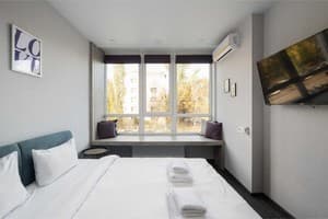 Nyvky Residence. Номер Стандарт двухместный Blue glow
