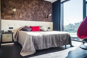 M1 Club Hotel. Room Standard Single overlooking the park