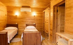 Bereg holiday park. Room Comfort Double (in a Ukrainian-style cottage)