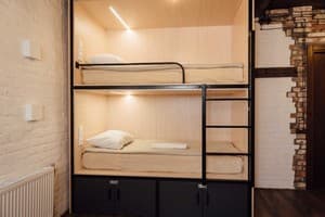 Dobry Hostel & Restaurant. Community & change the world. Room Bed in Male Dormitory quadruple room №106