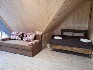 Hotels . Hotel Family room Triple attic with a panorama. 