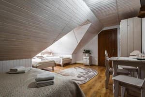 Hotels . Hotel Mansard for 4 people. 