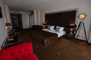 Отели . Гостиница Делюкс двухместный с 1 двуспальной кроватью или 2 отдельными кроватями, с видом на море. 