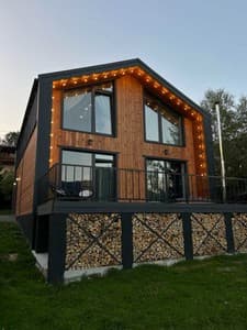 Отели . Гостиница Шале 4-местный с 2 спальнями (с чаном) 4+2. 