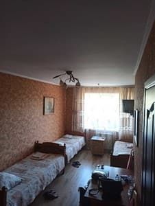 Оскар. Номер Эконом трехместный санузел на блок