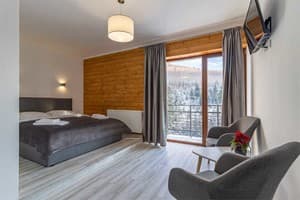 Konopka Forest Home & SPA. Номер Стандарт двухместный NEW-вид на горы