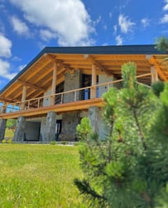 Отели . Гостиница Шале 6-местный Коттедж   Alps. 