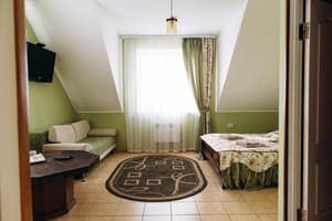 Готелі . Готель Апартаменти двомісний мансардні з терасою (2+2). 