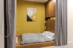 Hotels . Hotel Studio Double with a king-size bed. 