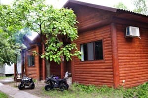 Orelsky yard. Room Cottage Double Log cabin house