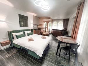 Apetiko Apartments. Номер Люкс двухместный Apetiko Suite Sauna & Jacuzzi