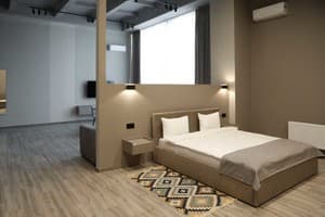 Готелі . Готель 4-місному номері Апартаменти Люкс Roomy room. 