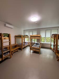 Hotels . Hotel Bed in Male Dormitory 10-bed room . 