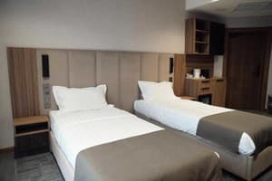 Отели . Гостиница Стандарт двухместный с раздельными кроватями. 