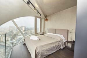 Отели . Гостиница Апартаменты двухместный Люкс двухуровневый. 