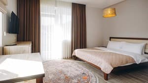 Forest House. Номер Стандарт двухместный с выходом на балкон