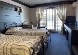 Hotels . Hotel Classic Double river view twin beds. 