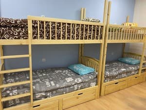 Hotels . Hotel Bed in Male Dormitory 10-bed room . 