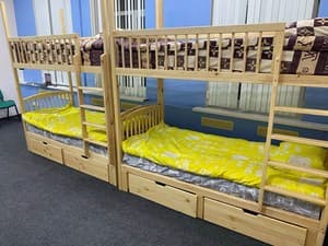 Hotels . Hotel Bed in Male Dormitory 10-bed room . 