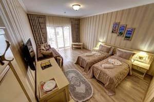 Отели . Гостиница Улучшенный двухместный Полулюкс с двумя отдельными кроватями и диваном (Корпус А). 