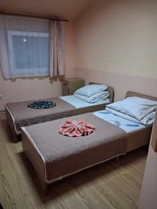 Hotels . Hotel Bed in Mixed Dormitory double room . 