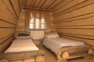 Хатки на пеньках. Номер Коттедж 4-местный 2-уровневый